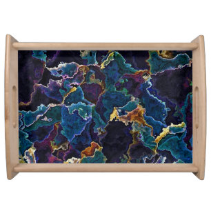 Oil Slick  Serving Tray