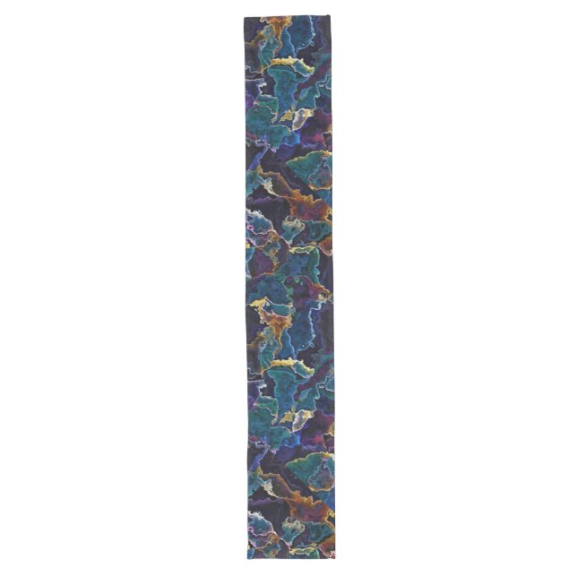 Oil Slick  Short Table Runner (Front)