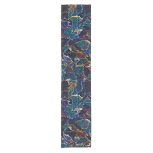 Oil Slick  Short Table Runner