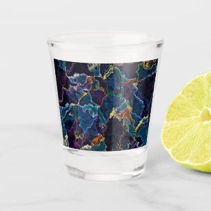 Oil Slick  Shot Glass
