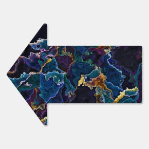 Oil Slick Sign
