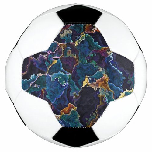 Oil Slick  Soccer Ball