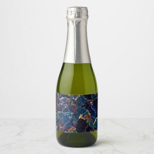 Oil Slick   Sparkling Wine Label
