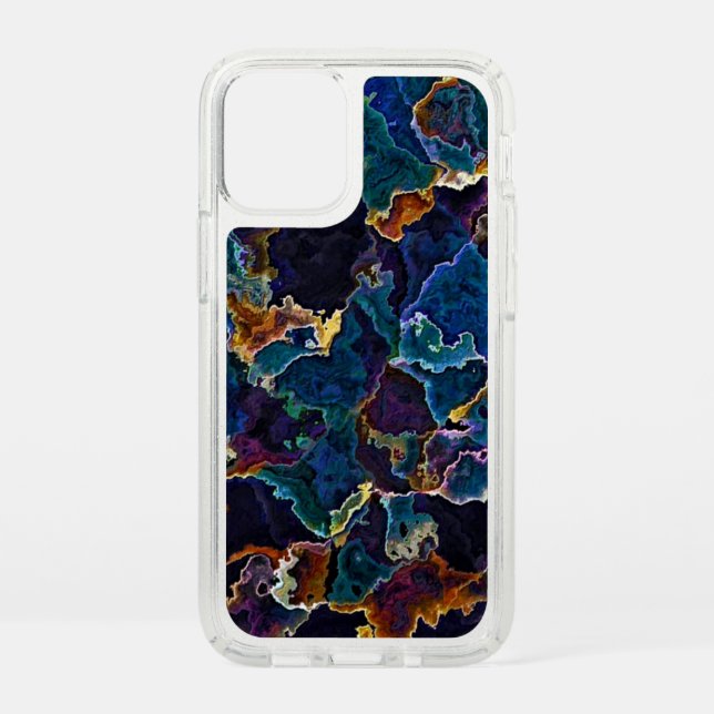 Oil Slick  Speck iPhone 12 Mini Case (Front)