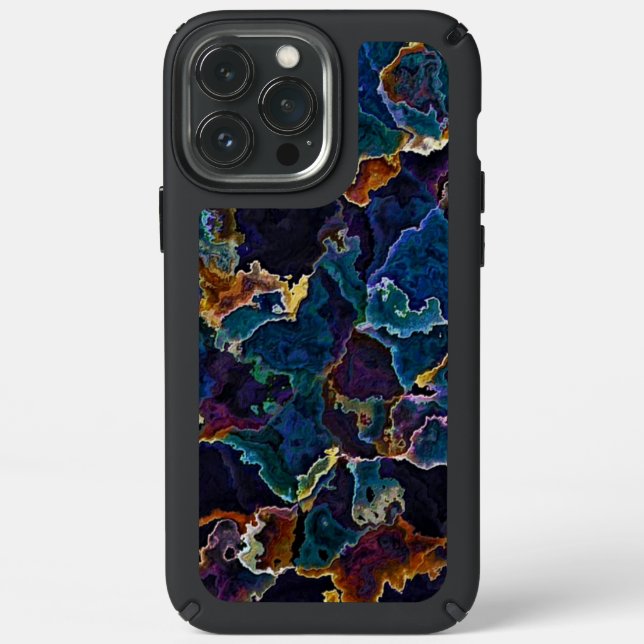 Oil Slick  Speck iPhone 13 Pro Max Case (Front)