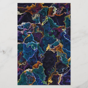 Oil Slick Stationery
