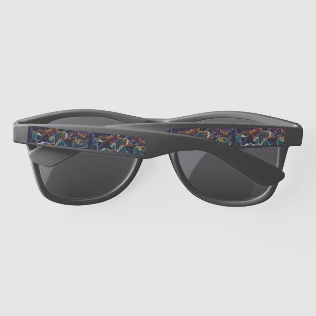 Oil Slick  Sunglasses (Back)