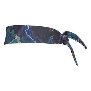 Oil Slick  Tie Headband