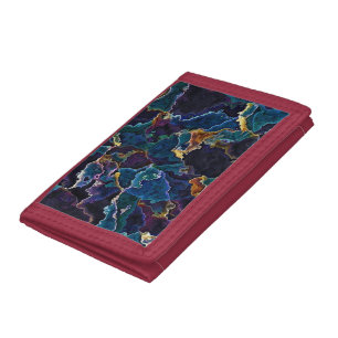 Oil Slick Trifold Wallet