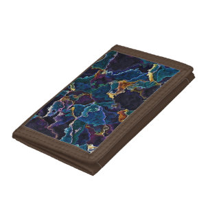 Oil Slick Trifold Wallet