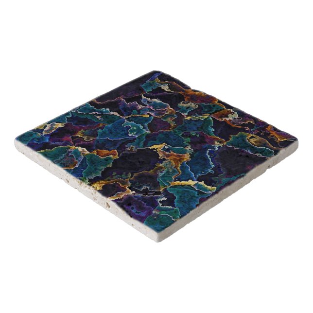 Oil Slick  Trivet (Corner)