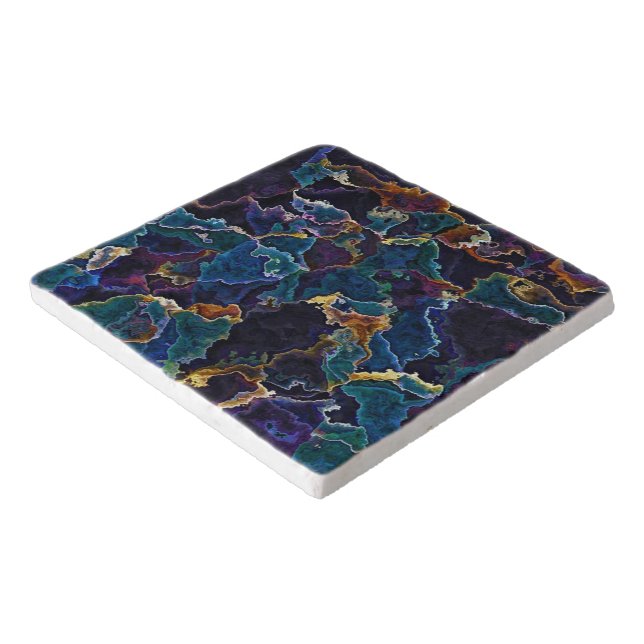 Oil Slick  Trivet (Corner)