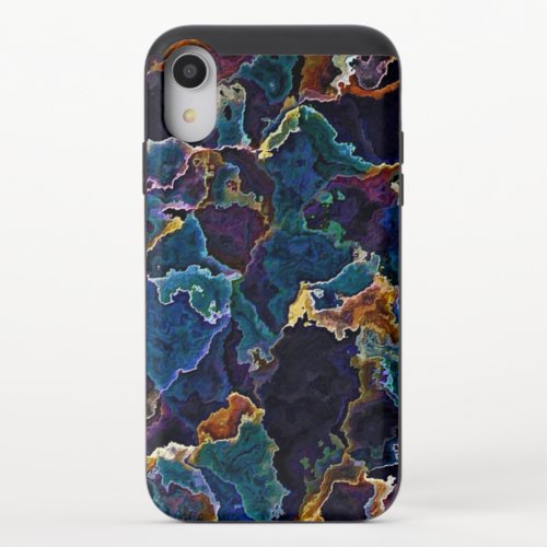 Oil Slick  iPhone XR Slider Case