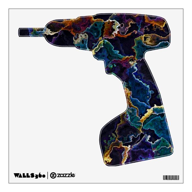 Oil Slick  Wall Decal (Front)