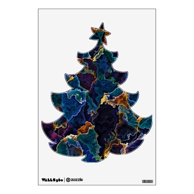 Oil Slick  Wall Decal (Front)