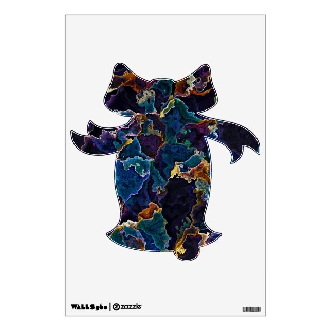 Oil Slick  Wall Decal (Front)
