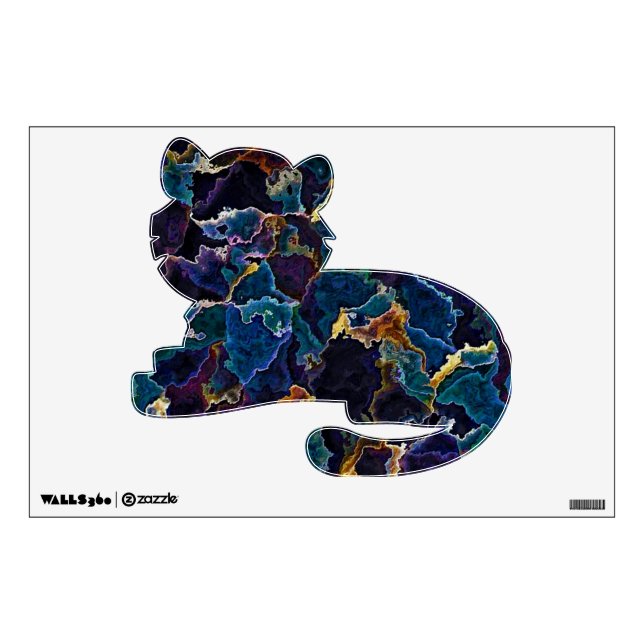 Oil Slick  Wall Decal (Front)