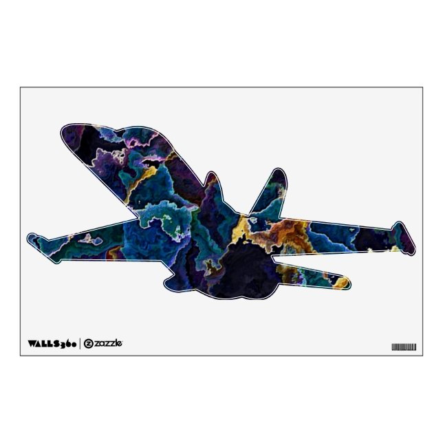 Oil Slick  Wall Decal (Front)