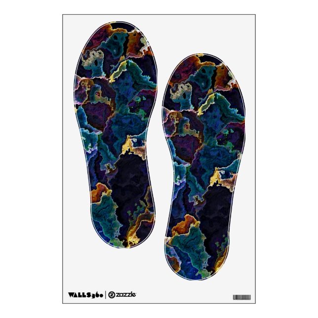 Oil Slick  Wall Decal (Front)