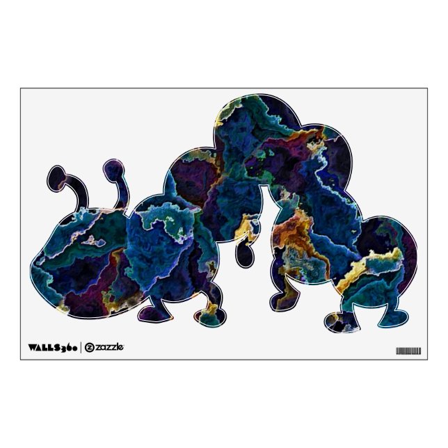 Oil Slick  Wall Decal (Front)