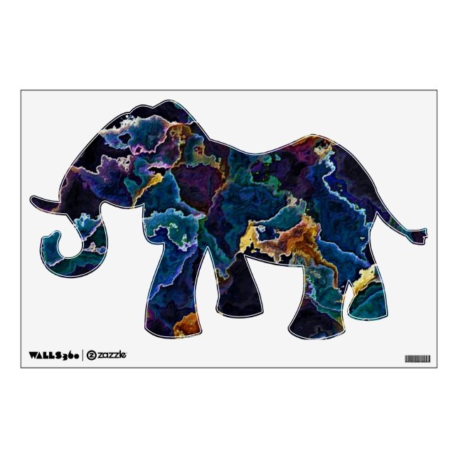 Oil Slick  Wall Decal (Front)