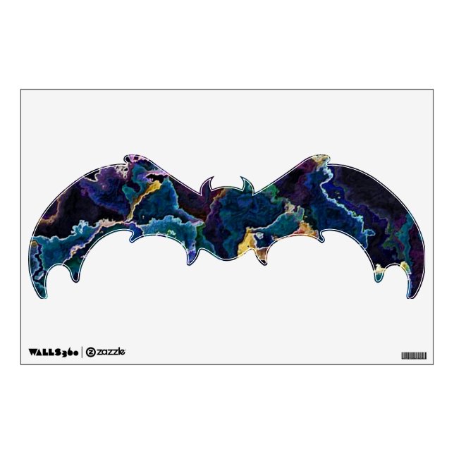 Oil Slick  Wall Decal (Front)