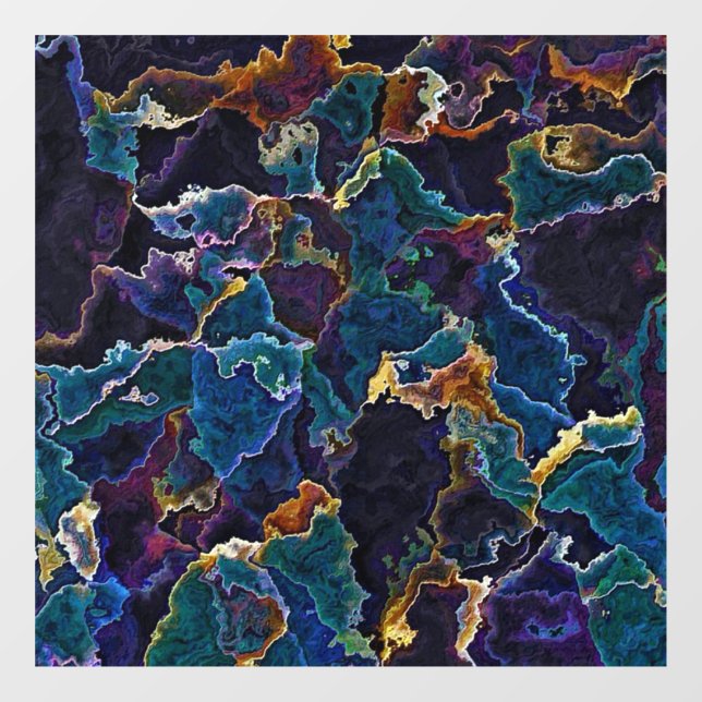 Oil Slick  Window Cling (Sheet)