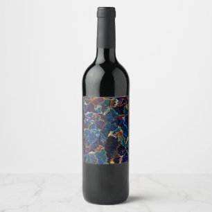 Oil Slick  Wine Label