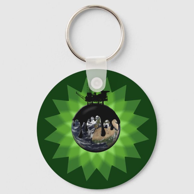 Oil Spill Keychain (Front)