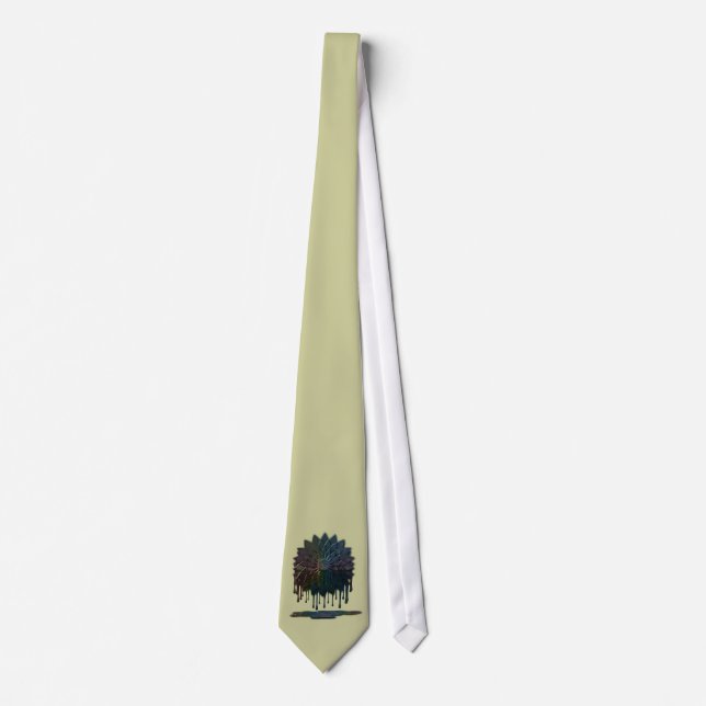 Oil Spill Neck Tie (Front)