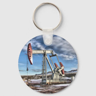 Oil Well Keychain