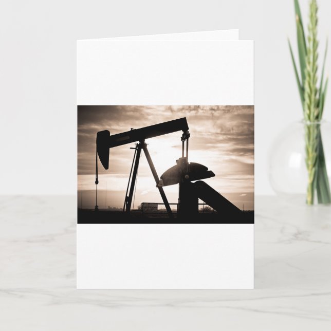 Oil Well Pump Card (Front)