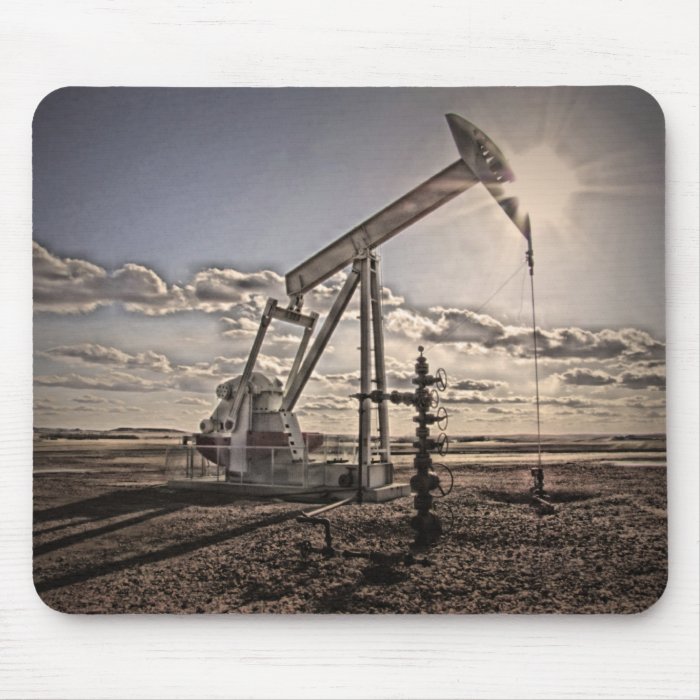 Oil Well Pump Mousepads