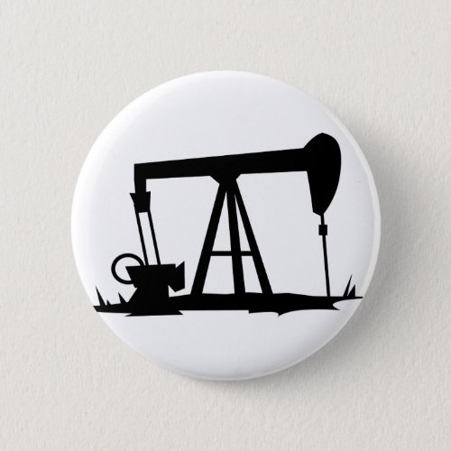 OIL WELL SILHOUETTE BUTTON