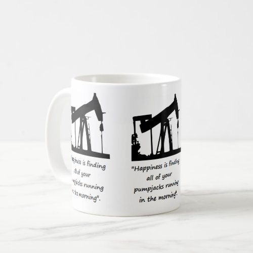 Oilfield Gauger Pumpjack Mug