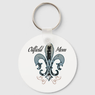 oilfield mom keychain