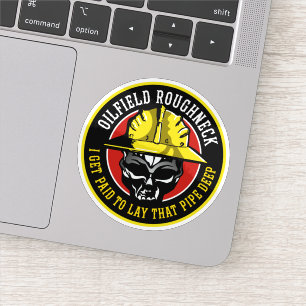 OILFIELD ROUGHNECK STICKER