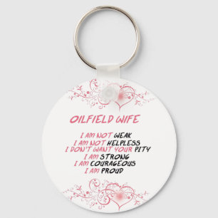 Oilfield Wife Keychain