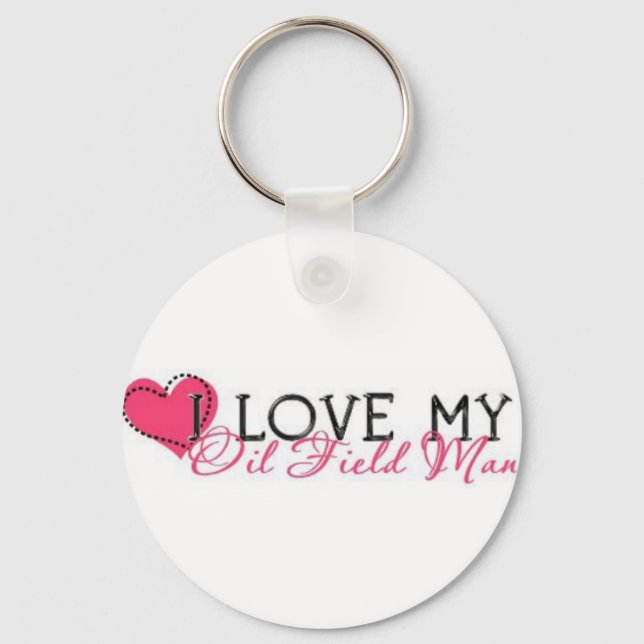 Oilfield Wife Keychain (Front)