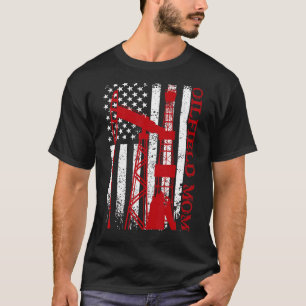 Oilfield Worker Rig Roughneck Oilfield Mom T-Shirt
