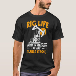 Oilfield Workers On Back Of Clothing 2 T-Shirt