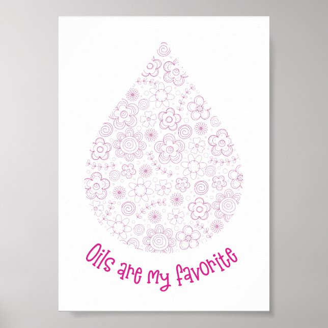 Oils are My Favorite poster (Front)