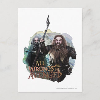 Oin and Gloin Postcard
