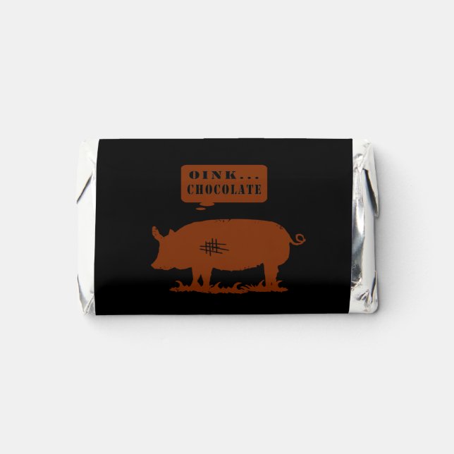 Oink Chocolate Hershey's Miniatures (Front)
