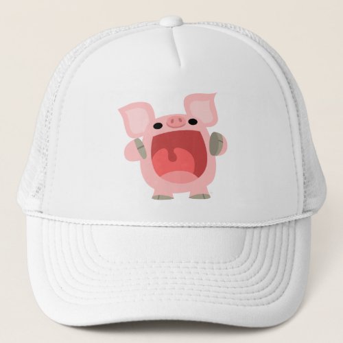 OINK Cute Cartoon Pig Hat