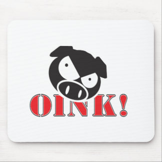 OINK_GraphicReversed Mouse Pad