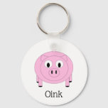 'Oink' Little Pig Keychain