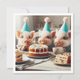 Oink! Oink! Calling all party animals, farm invite