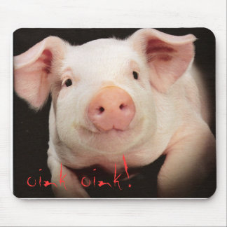oink oink! mouse pad
