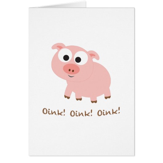 Oink! Oink! Oink! Cards (Front)